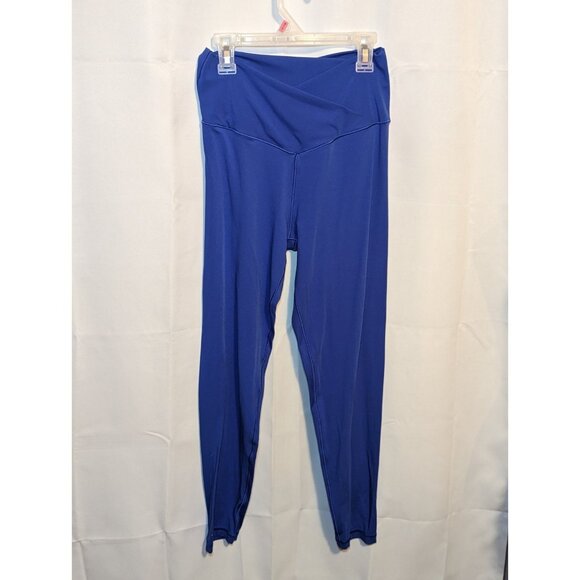 Aerie Offline Women’s Real Me 7/8 Hi Rise Legging Blue Size Large - Picture 1 of 15